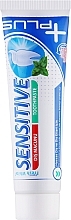 Парфумерія, косметика Зубна паста для чутливих зубів - Fresh White Sensitive + Plus