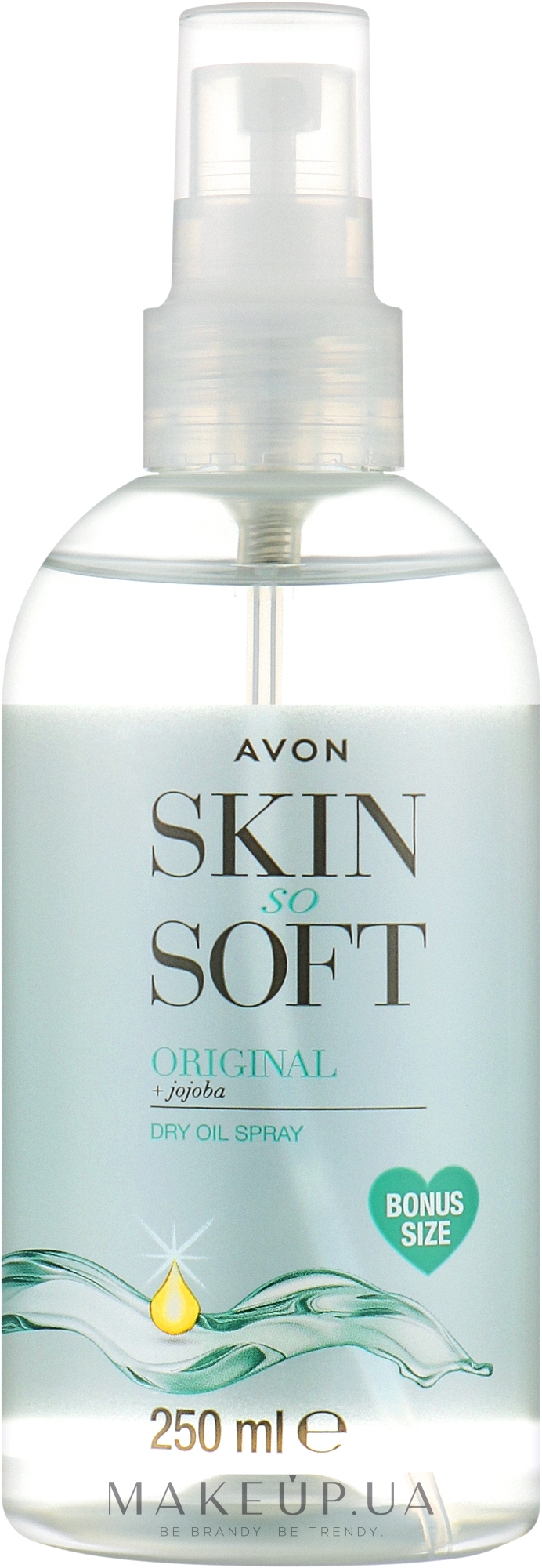 Лосьон-спрей для тела "Увлажнение и питание с маслом жожоба" - Avon Skin So Soft — фото 100ml