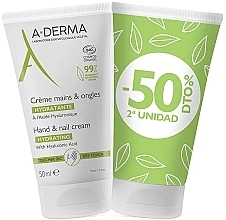 Духи, Парфюмерия, косметика Набор - A-Derma Hand Cream (h/cr/2x50ml)