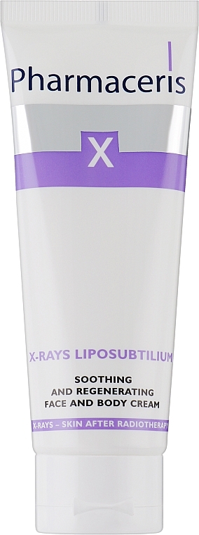Крем успокаивающе-регенерирующий для лица и тела - Pharmaceris X XRay-Liposubtilium Sooting and Regenerating Cream For Face and Body