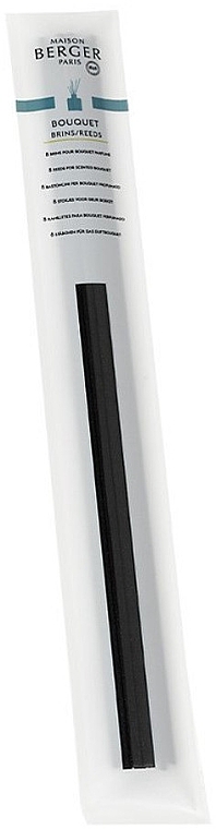 Сменные палочки для аромадиффузора - Maison Berger Black Synthetic Reeds — фото N1