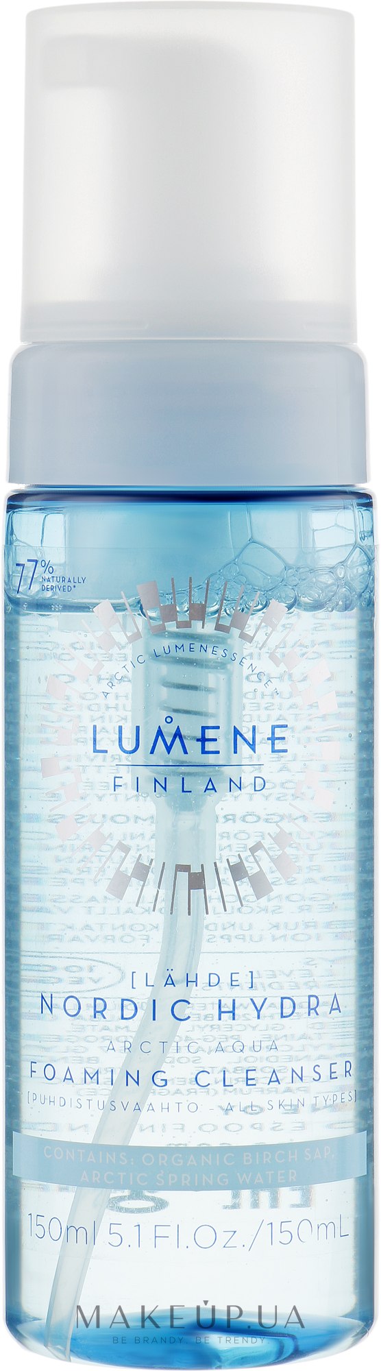 Очищувальна пінка - Lumene Lähde Arctic Aqua Foaming Cleanser — фото 150ml