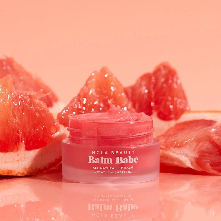 Бальзам для губ "Розовый грейпфрут" - NCLA Beauty Balm Babe Pink Grapefruit Lip Balm — фото N5
