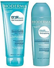 Парфумерія, косметика Набір - Bioderma ABCDerm (shampoo/200ml + gel/200ml)