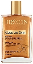 Парфумерія, косметика Суха олія для шкіри та волосся - Bioxcin Gold On Skin Dry Oil