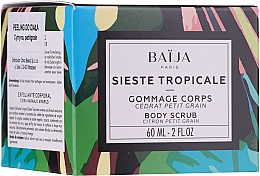 Парфумерія, косметика Скраб для тіла - Baija Sieste Tropicale Body Scrub