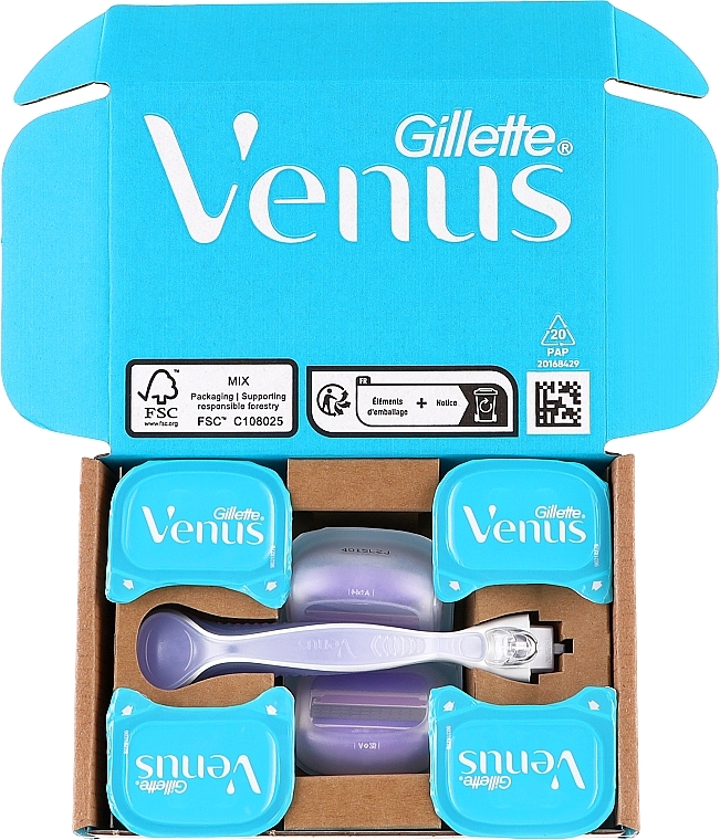 Бритва з 2 змінними касетами - Gillette Venus Comfortglide Breeze — фото N1