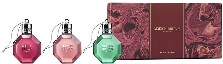 Molton Brown Festive Bauble Gift Set - Набор (sh/gel/3x75ml) — фото N1