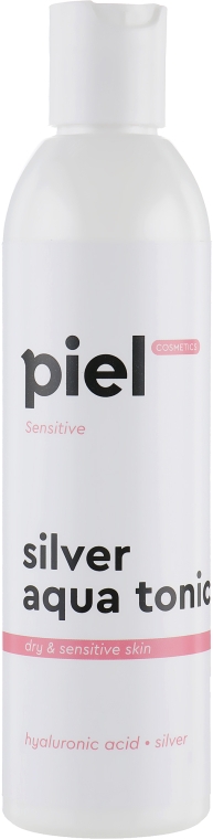 Увлажняющий тоник для сухой и чувствительной кожи - Piel Cosmetics Silver Aqua Tonic — фото N2