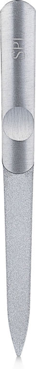 Пилочка для ногтей с сапфировым напылением 90154, 11.5см - SPL Metal Sapphire Nail File — фото N1
