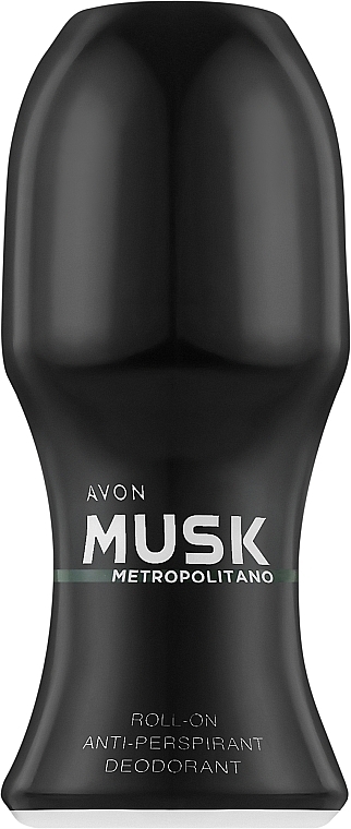 Avon Musk+ Metropolitano - Кульковий дезодорант-антиперспірант — фото N1