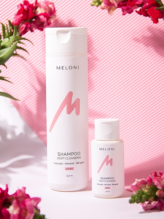 Шампунь для глубокого очищения - Meloni Deep Cleansing Shampoo pH8.1 — фото N2