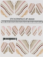 Дизайнерські наклейки для педикюру "Wraps P-00020" - StickersSpace — фото N1