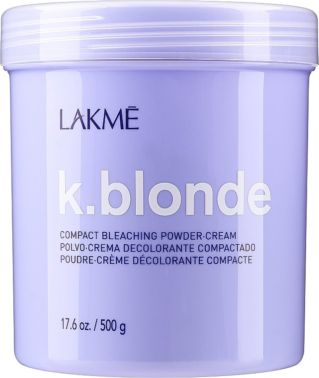 Компактная обесцвечивающая крем-пудра - Lakme K.Blonde Compact Bleaching Powder Cream — фото N2