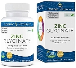 Парфумерія, косметика Харчова добавка "Гліцинат цинку" - Nordic Naturals Zinc Glycinate, 20 mg