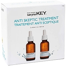 Духи, Парфюмерия, косметика Набор - Saryna Key Anti Skeptic Treatment Kit (h/ser/2x30ml)