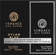Духи, Парфюмерия, косметика Versace Dylan Blue Pour Homme - Набор (edt/30ml + edt/30ml)