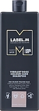 Питательный шампунь для окрашенных волос - Label.m Professional Vibrant Rose Colour Care Shampoo — фото N1