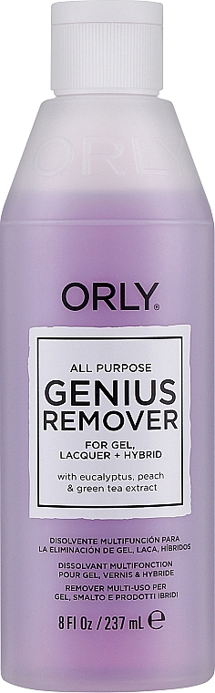 Рідина для зняття лаку - Orly Genius Remover — фото N1