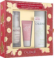 Парфумерія, косметика Набір  - Caudalie Vinosource Serum Set Natural Hydration Heroes (grape water/75ml + ser/30ml + sorbet/15ml)