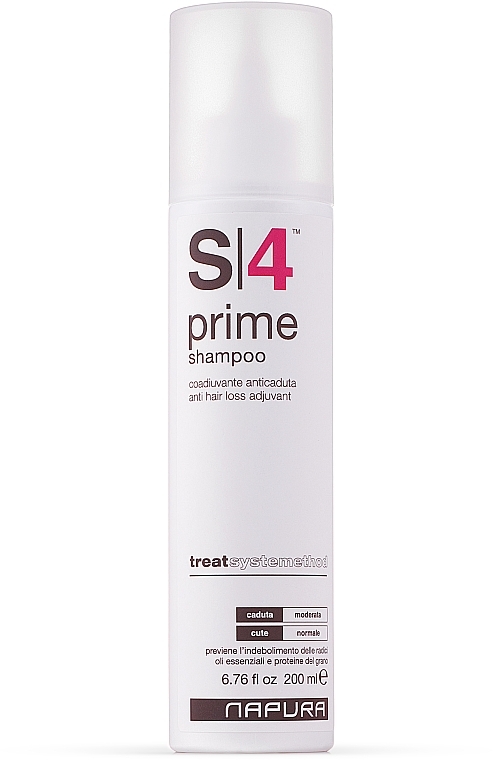 Шампунь "Предохранение от выпадения волос" - Napura S4 Prime Shampoo — фото N2