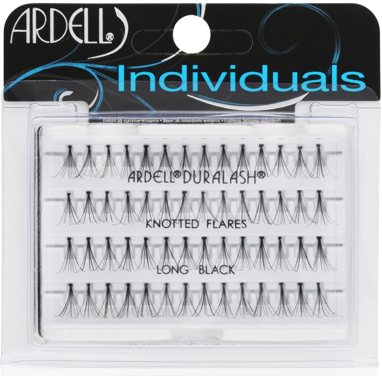 Набор пучковых ресниц - Ardell Individual Flare Long Black Lashes — фото N1