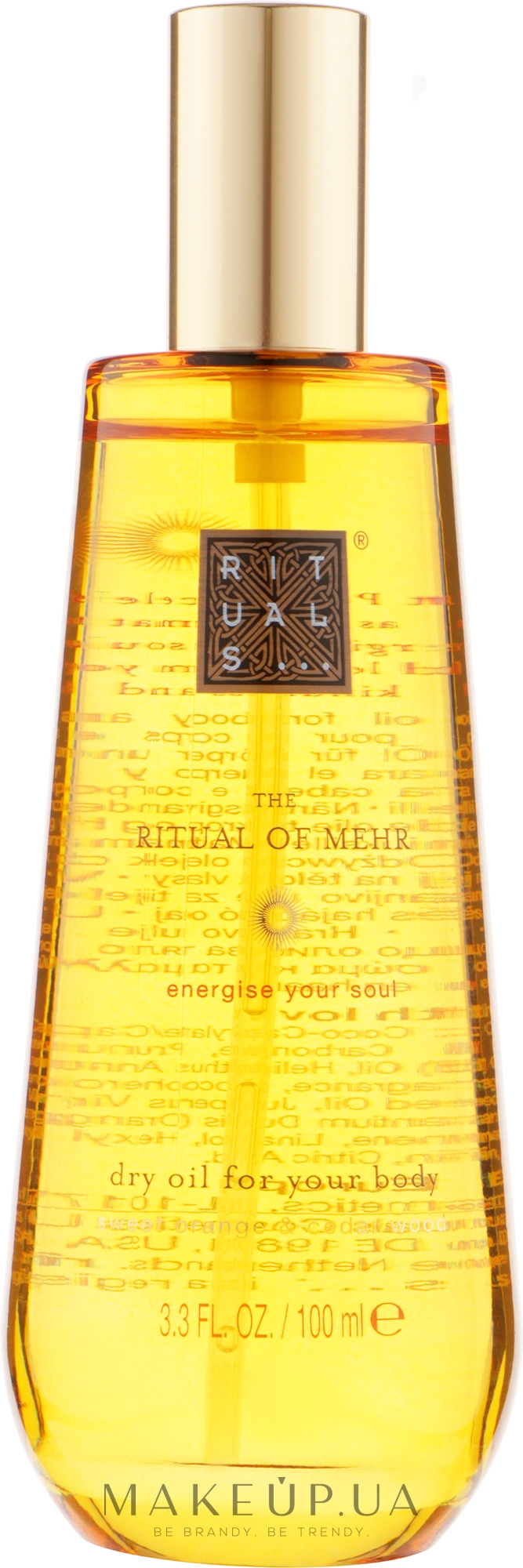 Сухое масло для тела и волос - Rituals The Ritual Of Mehr Dry Oil — фото 100ml