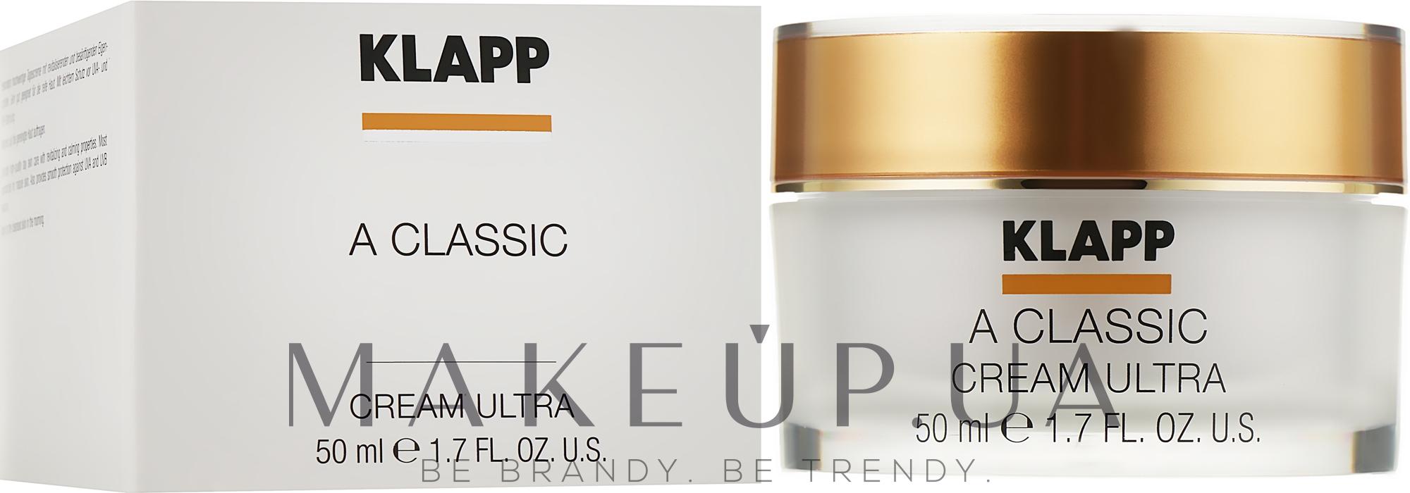 Дневной крем для лица "Витамин А" - Klapp A Classic Cream Ultra — фото 50ml