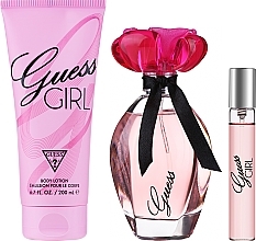 Guess Girl - Набор (edt/100 ml + b/lot/200 ml + edt/15 ml) — фото N2