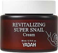 Духи, Парфюмерия, косметика Восстанавливающий крем для лица с экстрактом улитки - Yadah Revitalizing Super Snail Cream