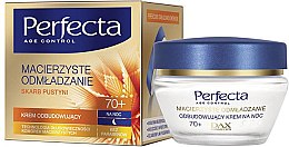 Духи, Парфюмерия, косметика Ночной омолаживающий крем для лица - Perfecta Age Control Face Cream 70+