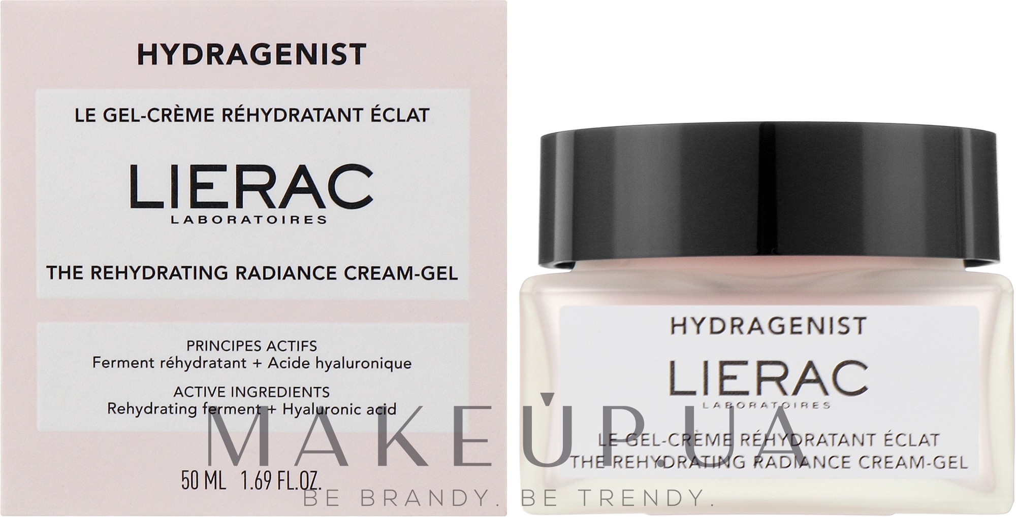 Зволожувальний крем-гель для обличчя - Lierac Hydragenist The Rehydrating Radiance Cream-Gel — фото 50ml