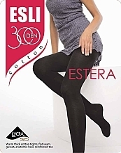 Духи, Парфюмерия, косметика Колготки женские хлопковые Esli Estera 300 New, nero - Elegante