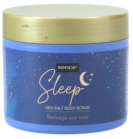 Скраб із морською сіллю "Sleep" - Sence Sleep Sea Salt Body Scrub — фото N1