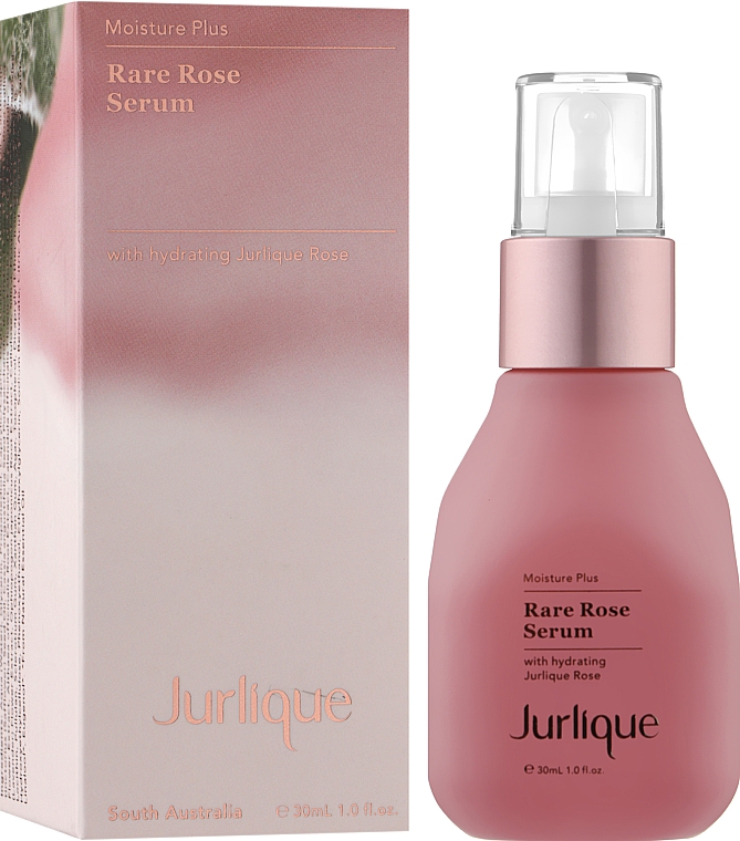 Шовкова сироватка для зневодненої шкіри обличчя - Jurlique Moisture Plus Rare Rose Serum — фото N2