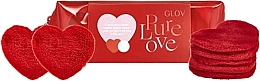 Набор подушечек для снятия макияжа - Glov Pure Love Set (pads/7pcs + bag/1pc) — фото N1
