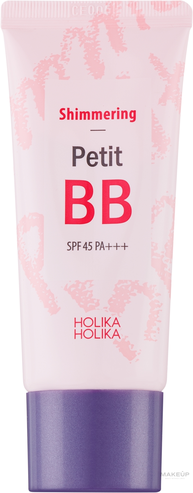 ВВ-крем для лица - Holika Holika Shimmering Petit BB Cream SPF45 PA+++ — фото 30ml