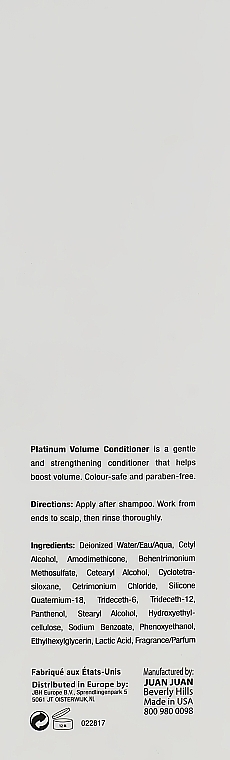 Кондиционер для волос - J Beverly Hills Volume Conditioner — фото N3