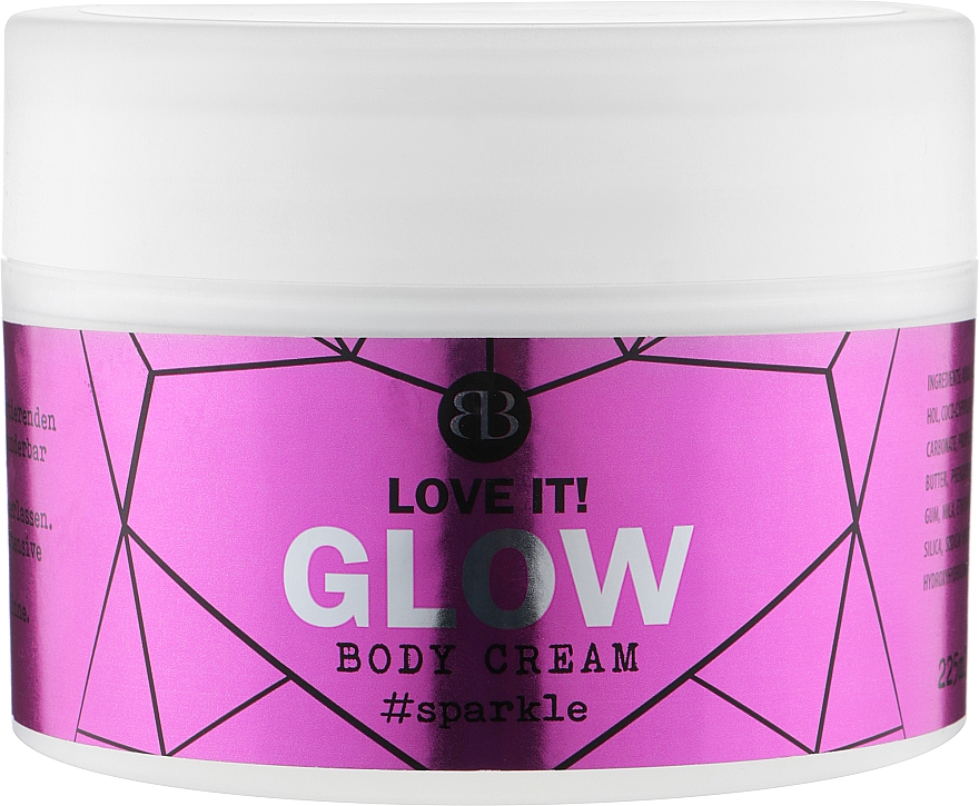 Крем для тела с сиянием "Искра" - Bettina Barty Love It! Glow Body Cream Sparkle