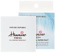 Духи, Парфюмерия, косметика Матирующие салфетки для лица - Nature Republic Hawaiian Fresh Oil-Control Paper Pact