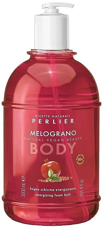 Піна для ванни "Гранат" - Perlier Pomegranate Energizing Bath Foam — фото N1