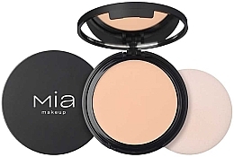 Духи, Парфюмерия, косметика Компактная пудра для лица - Mia Makeup Skin Finish Powder