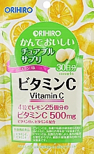 Витамин C со вкусом лимона, 500мг - Orihiro Vitamin C — фото N1