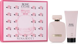 Духи, Парфюмерия, косметика Nina Ricci Rose Extase - Набор (edt/80ml + b/lot/100ml)