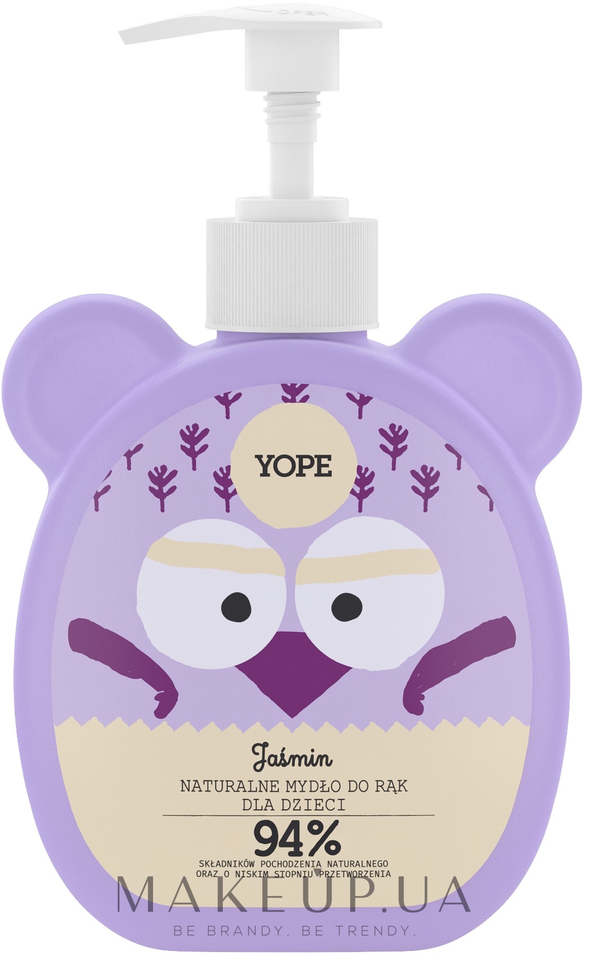Жидкое мыло для детей "Жасмин" - Yope Jasmine Natural Nand Soap For Kids — фото 400ml