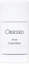 Духи, Парфюмерия, косметика Calvin Klein Obsessed For Men - Дезодорант-стик