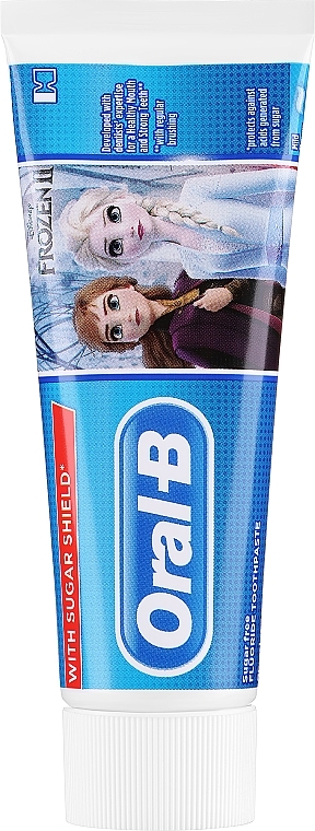 Детская зубная паста "Холодное сердце II" - Oral-B Junior Frozen II Toothpaste 3+ Yeards Kids — фото N2