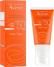 Духи, Парфюмерия, косметика Солнцезащитный крем для лица - Avene Eau Thermale Sun Cream SPF50