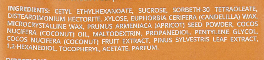 Маска-скраб абрикосовий цукровий - SesDerma Laboratories Beauty Treats Apricot sugar scrub mask — фото N3