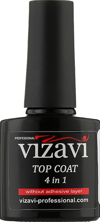 Финишное покрытие 4 в 1 - Vizavi Professional Top Coat 